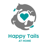 logo happy tails at home